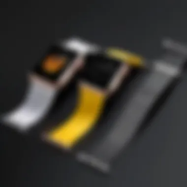 Comparison of materials used in Apple Watch bands