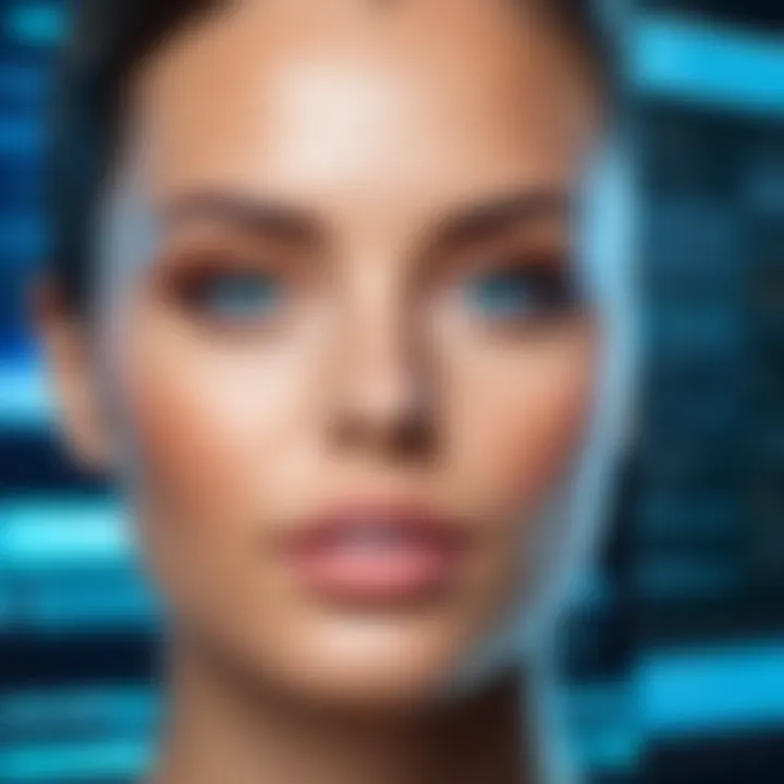 A screenshot of deepfake software interface