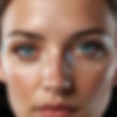 Exploring Ethical Dimensions of Face Overlay Technology A thoughtful depiction of ethical considerations surrounding face overlay technology