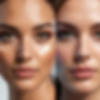 A visual comparison chart of popular face overlay applications and their features