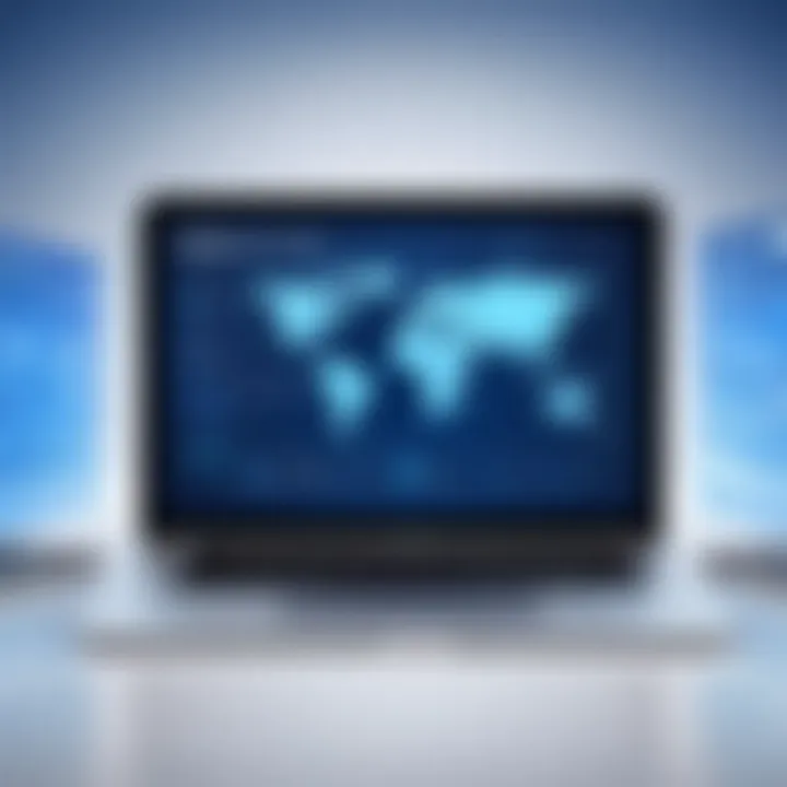 Graphical representation of security measures online