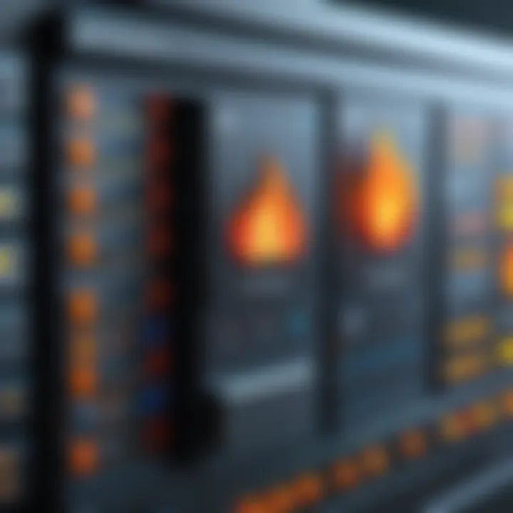 Visual representation of firewall architecture