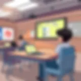 Creative classroom using Minecraft Education Edition