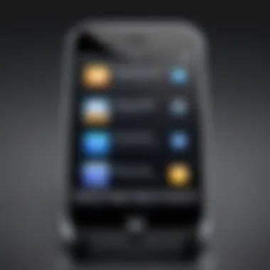 Close-up of a customized iPhone widget icon showcasing personalization features