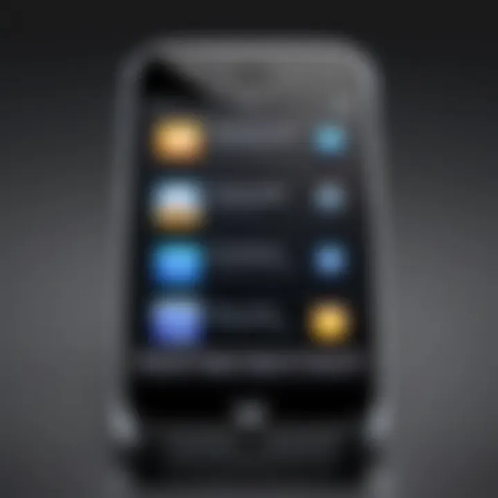Close-up of a customized iPhone widget icon showcasing personalization features