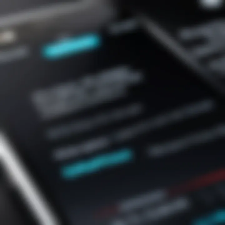 Close-up of an iPhone displaying shutdown error message