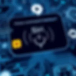 Siri interface showcasing voice command functionality