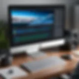 High-quality video capture setup with software interface