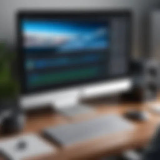 High-quality video capture setup with software interface