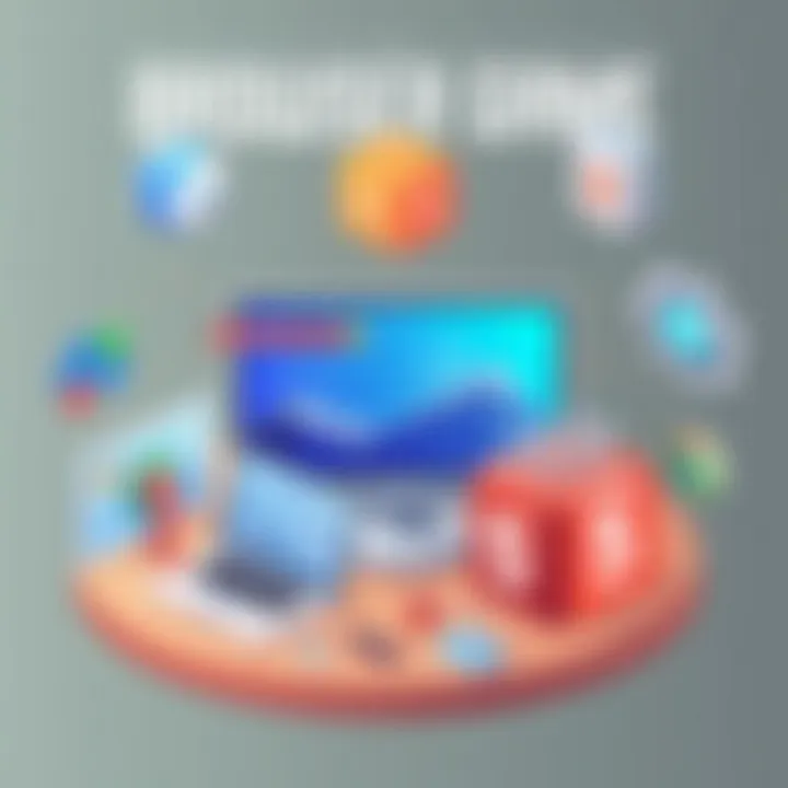 Technologies Behind Browser Game Enhancements An illustration of cutting-edge technologies used in enhancing browser games, such as WebGL and HTML5