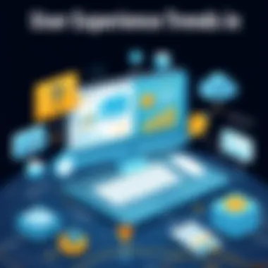 User Experience Trends in Browser Gaming A dynamic representation of user experience trends in browser gaming, highlighting engagement metrics and feedback