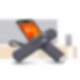 Control Fire Stick with Mobile App Mobile application interface for Fire Stick