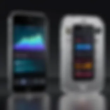 Comparison of iPhone Recordings vs. Specialized Audio Recorder Side-by-side comparison of iPhone recordings vs. specialized audio recorder