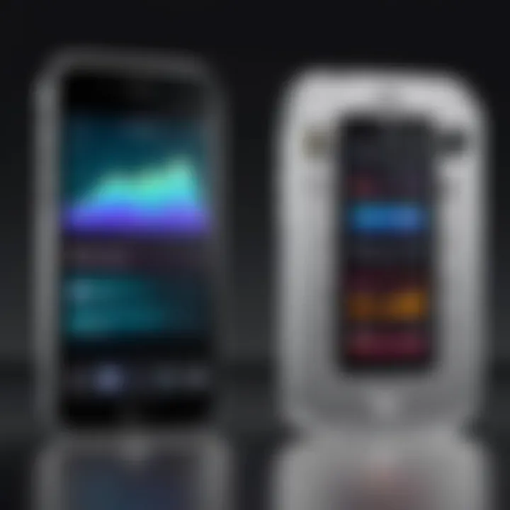 Comparison of iPhone Recordings vs. Specialized Audio Recorder Side-by-side comparison of iPhone recordings vs. specialized audio recorder
