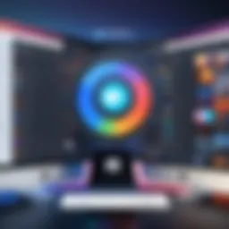 A vibrant Discord server interface showcasing community engagement.