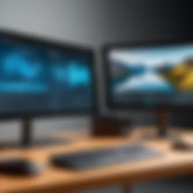 A comparison analysis showcasing challenges faced in dual video setups