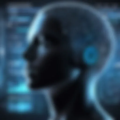 Visualization of voice recognition technology in action