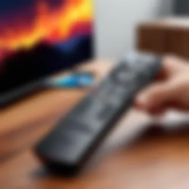 Troubleshooting Your Remote Illustration of troubleshooting steps for Firestick remote