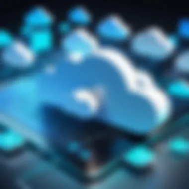 Cloud Synchronization for WhatsApp Concept of cloud synchronization for WhatsApp accounts