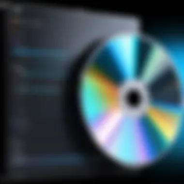 Screenshot demonstrating the DVD ripping process within the software