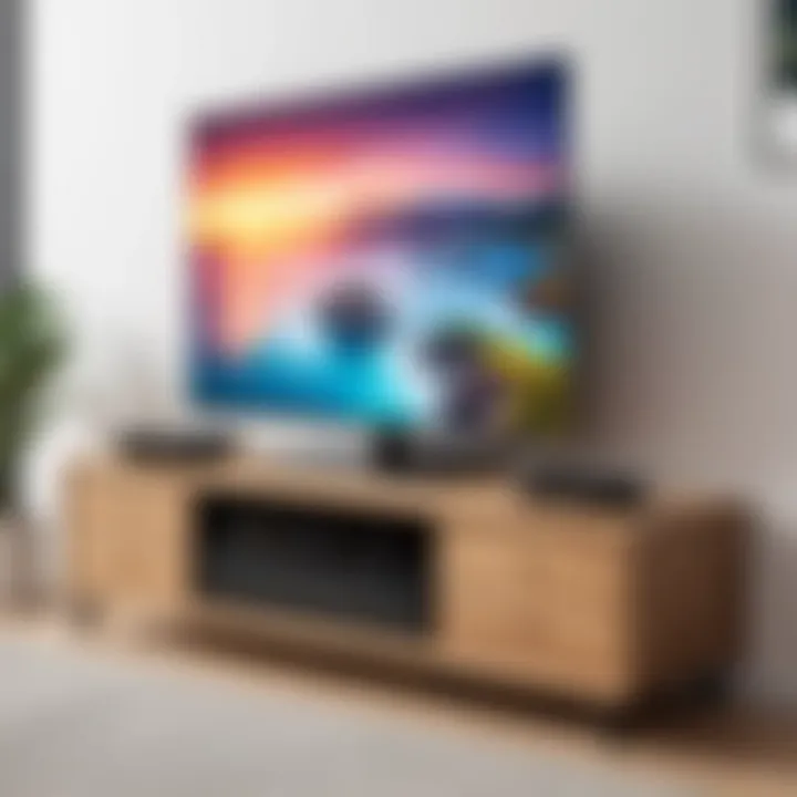 Wireless connection setup between smartphone and television